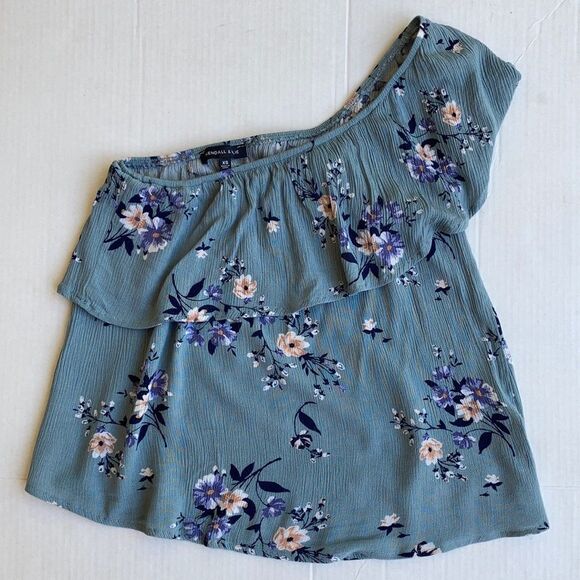 Women’s Kendall & Kylie Floral One Arm Top XS - Picture 1 of 5